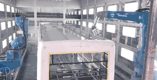 中车电动智能工厂:自动化设备与中控室的无缝结合